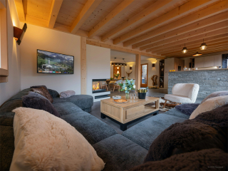 Séjour alpin 12p avec sauna et jacuzzi